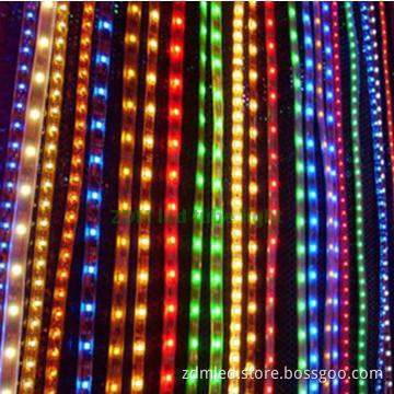 Christmas decorating RGB 5050 flexible ribbon led lights DC12V